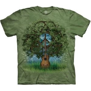 green tree t shirt